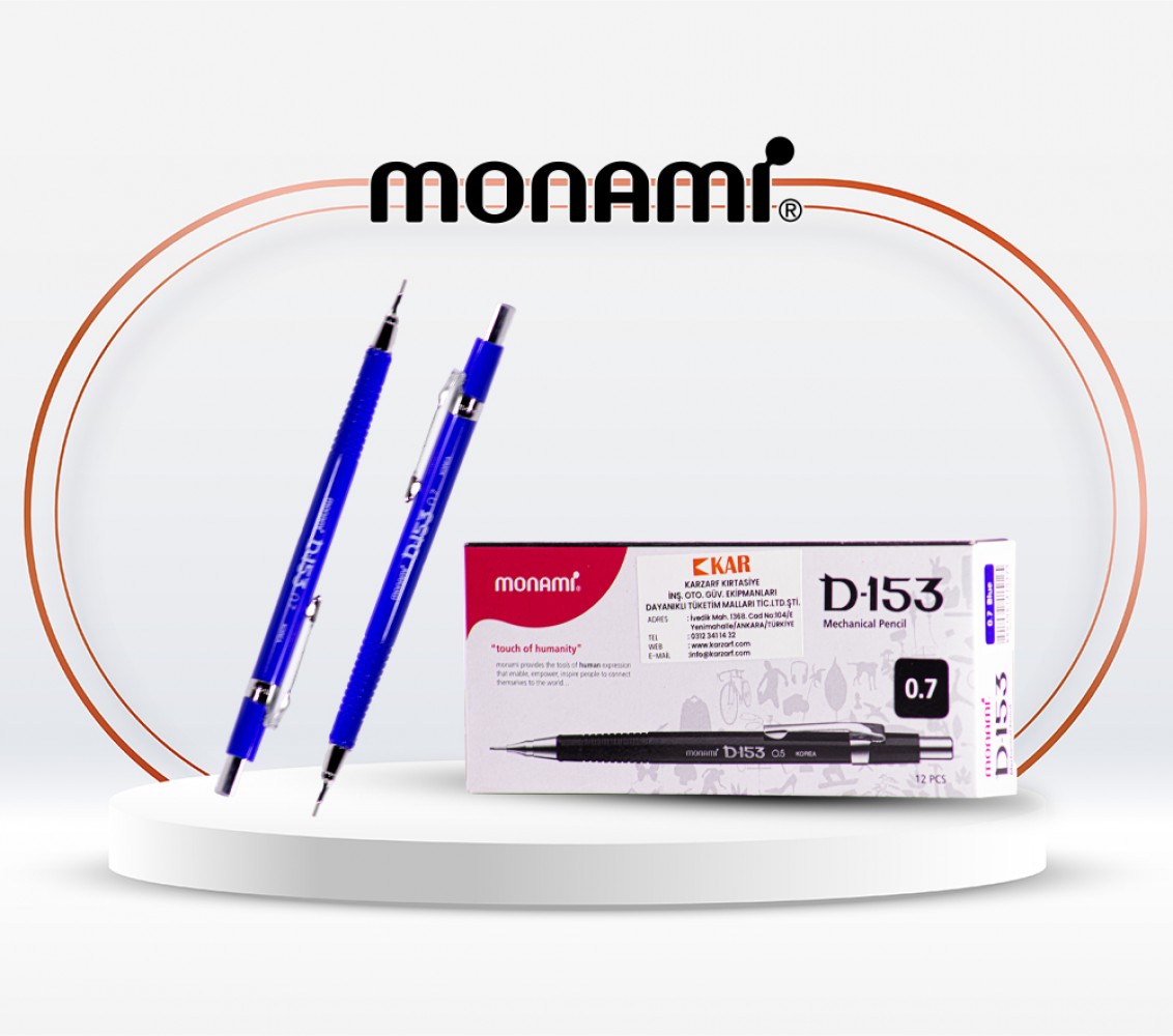 MONAMİ D-153 VERSATİL KALEM 0.7 MM BLUE