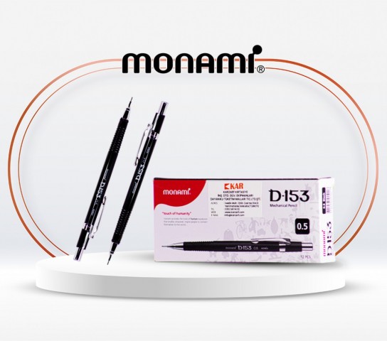 MONAMİ D-153 VERSATİL KALEM 0.5 MM BLACK
