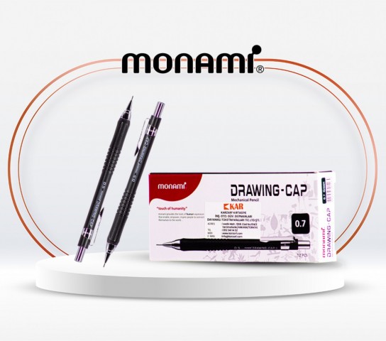 MONAMİ DRAWING-CAP VERSATİL KALEM 0.5 MM BLACK