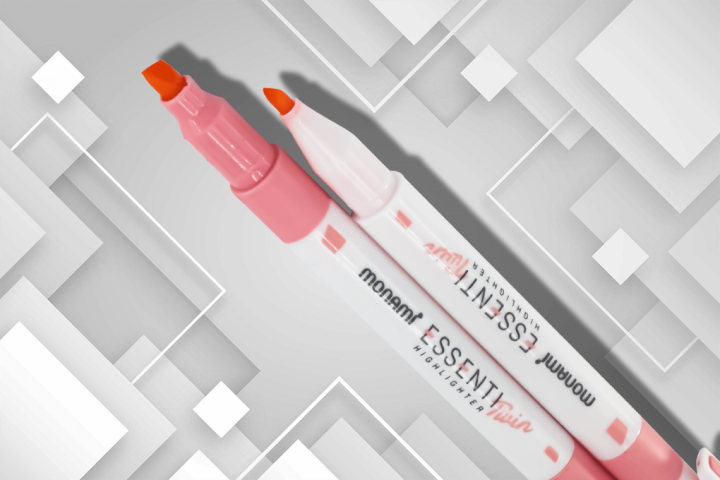 MONAMİ ESSENTİ TWİN FOSFORLU KALEM OR02 PEACH