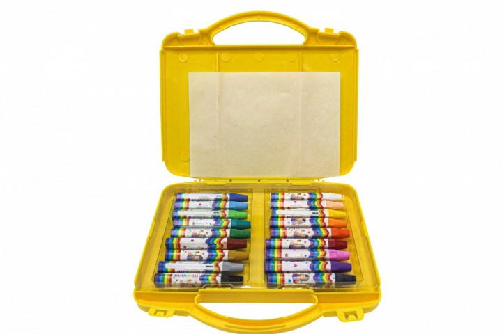 MONAMİ PASTEL BOYA 18 RENK PLASTİK KUTULU